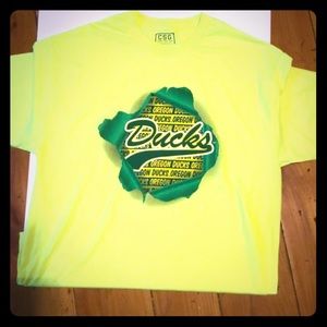 Large Oregon Ducks Champs Sports Gear t shirt